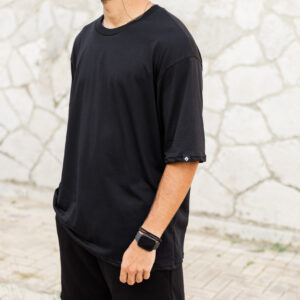 T-shirt ΜΑΥΡΟ .